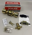 Schlage All Purpose Entry Lock A53PD Tulip 605 Knob Set With Keys Brand New. Fixed Price $149.99.