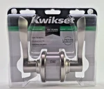 Kwikset Security Balboa Satin Nickel Universal Passage Door Handle New Nip. Fixed Price $14.99.