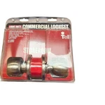 Tell Manufacturing Satin Stainless Steel Storeroom Door Knob Lockset. Fixed Price $35.99.