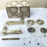 Baldwin Estate 5124-030 Lever Pair Handle Polished Brass W/ Rosettes Nos. Fixed Price $84.95.
