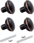 Newliplace 2 Pack Vintage Style Door Knob Set With Spindle, Antique Old. Fixed Price $31.99.