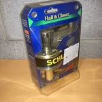 Schlage Bright Brass Hall/closet Door Lever Knob Handle F10 Fla 605. Fixed Price $27.99.