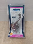 Schlage Flair Lever Satin Nickel Left-hand Lh Dummy Door Handle F170 619. Fixed Price $11.95.