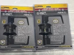 2X Brinks Commercial Lever Matte Black Interior/exterior Keyed Alike Door Entry. Fixed Price $79.00.
