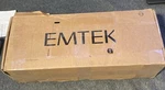 Emtek Melrose Single Cylinder Keyed Entry Handleset Flat Black 4212US19. Fixed Price $441.99.