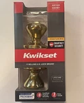 Kwikset Signature Smartkey Brass Entry Lockset Microban Technology. Fixed Price $39.99.