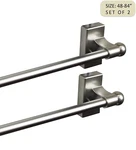 Set Of Rod Desyne 7/16 Magnetic 48-84" Satin Nickel MAG48-15 New (22D). Fixed Price $32.98.