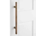 Signature Hardware Kobe 12" Solid Brass Door Pull Antique. Fixed Price $47.73.