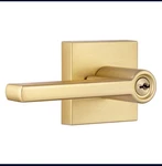 Miseno MLK1022 Lorton Flat Bar Single Cylinder Keyed Entry Door - Brass. Fixed Price $21.20.