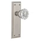 Nostalgic Warehouse New York Crystal Door Dummy Knob With Plate. Fixed Price $89.00.