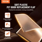 Pet Replacement Flap 13.63" X 23.62" Compatible With Vevor Doors. Fixed Price $33.99.