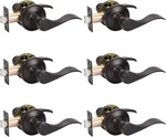 Knobwell 6 Pack Oil Rubbed Bronze Door Passage Lock,. Fixed Price $131.94.