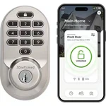 Kwikset Halo Keypad Wifi Electronic Single-cylinder Smart Lock Deadbolt. Fixed Price $140.00.