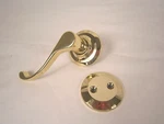 Yale Heritage Mcclure Mc-dummy Lever Left Hand Gold D10954-995HW. Fixed Price $14.00.