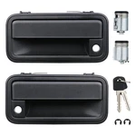 Apperfit All Metal Exterior Door Handles W/lock Cylinders & Keys Front, Black. Fixed Price $50.31.