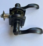 Lot Of Baldwin Reserve Curve Privacy Door Lever Venetian Bronze 9BR3521-280. Fixed Price $59.00.