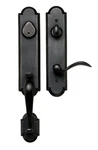 Delaney Designer 660800 Castille Handleset - Single Cylinder; Aged Bronze. Fixed Price $49.99.