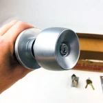 Yale Storeroom Closet Door Knob Lockset BR5405 26D Satin Chrome Nos Ada Strike. Fixed Price $49.49.