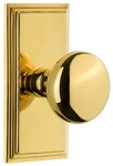 Grandeur Carfav Psg 238 Carre Solid Brass Rose Passage Door Knob -. Fixed Price $322.50.