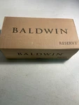 Baldwin FDTRATSR150 Satin Nickel Dummy Door Knob Set With Square Rose. Fixed Price $102.99.