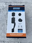 Schlage F60 716 Camelot Georgian Knob Handleset Aged Bronze Brand New. Fixed Price $82.00.