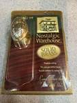 Nostalgic Warehouse Solid Brass Privacy Knob Set 2-3/8" Victorian CP-219-PRV C44. Fixed Price $119.99.