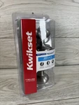 Kwikset Microban Door Knob Bed Bath Privacy Brushed Nickel Silver 300CV 15 Cp. Fixed Price $13.99.