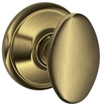Schlage F10-SIE Brass Siena Passage Door Knob Set. Fixed Price $60.00.