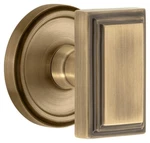 Grandeur Geocar Psg 238 Cs Carre Solid Brass Passage Door Knob -. Fixed Price $286.50.