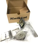 Kwikset 604CSLSQT 15 Casey Single Cylinder Door Interior Pack Satin Nickel New. Fixed Price $22.49.
