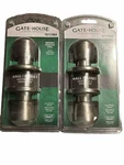 Gatehouse Gallo Stainless Steel Tulip Passage Door Knob Set Of 2 One Missing. Fixed Price $19.57.