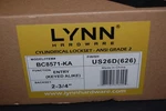 Lynn Hardware Heavy Duty Cylindrical Lock Lever Knob BC8571-KA. Fixed Price $25.95.