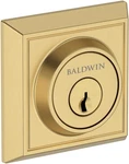 Baldwin Sc.chd Chamfered Square Solid Brass Single Cylinder Keyed -. Fixed Price $98.70.