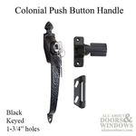 Wright Products VC333BL Colonial Keyed Push Button Latch 1-3/4" Hole Black. Fixed Price $53.18.