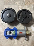 Emtek 2145US10B 2-1/2" Privacy Pocket Door Lock Oil Rubbed Bronze. Fixed Price $69.99.