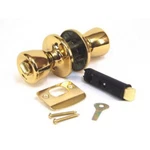 United States Hdw D600B D-600B Bright Brass Mobile Home Interior Door Privacy Lo. Fixed Price $21.93.