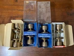 Weiser Passage Door Knob 1X-A301A, 2X-A101A, 1X-A101-2A 11E Finish Antique Brass. Fixed Price $100.00.