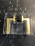 Kwikset 730HFLRDT-4 Halifax Privacy Door Lever With Round Rose Satin Brass. Fixed Price $22.17.