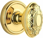 Grandeur Georgetown Rosette With Victorian Knob, Double Dummy, Polished. Fixed Price $158.94.