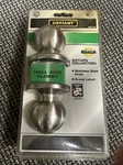 Defiant Hall Closet Lock Interior Door Knob Stainless Steel 534-767. Fixed Price $5.99.