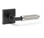 Explore Hardware New York Black Silver Reversible Single Dummy Door Handle. Fixed Price $50.00.