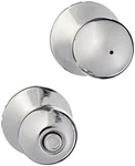 Schlage Ingersoll-rand Orbit Bright Chrome Bed Bath Kn. Fixed Price $52.36.