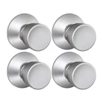 4 Pack - Schlage Hall & Closet Easy Installation Bell Door Knob Satin Chrome. Fixed Price $29.95.