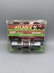 Atlas Hall & Closet Non Locking Interior Door Knob Satin Finish Nip. Fixed Price $5.99.