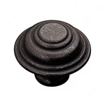 Richelieu America Hardware Iron Cabinet Knob BP37160909 Matte Black Finish New. Fixed Price $7.99.