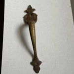 Weiser Door Handle Vintage Brass Decortive Heavy Duty Elegance 2390. Fixed Price $199.00.