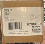 Kwikset 788PHL 15 Dummy Door Lever Satin Nickel Microban Easy To Install. Fixed Price $16.74.