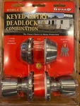 New Mobile Home Lockset Door & Deadbolt Stainless Steel Keyed Alike. Fixed Price $34.88.