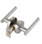 Toledo Italica Satin Nickel Privacy Bed/bath Door Handle Set Lote X 4. Fixed Price $89.00.
