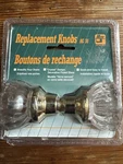 Ilco Unican Fluted Crystal Glass 2" AG-30 Replacement Doorknobs-new & Sealed. Fixed Price $18.00.